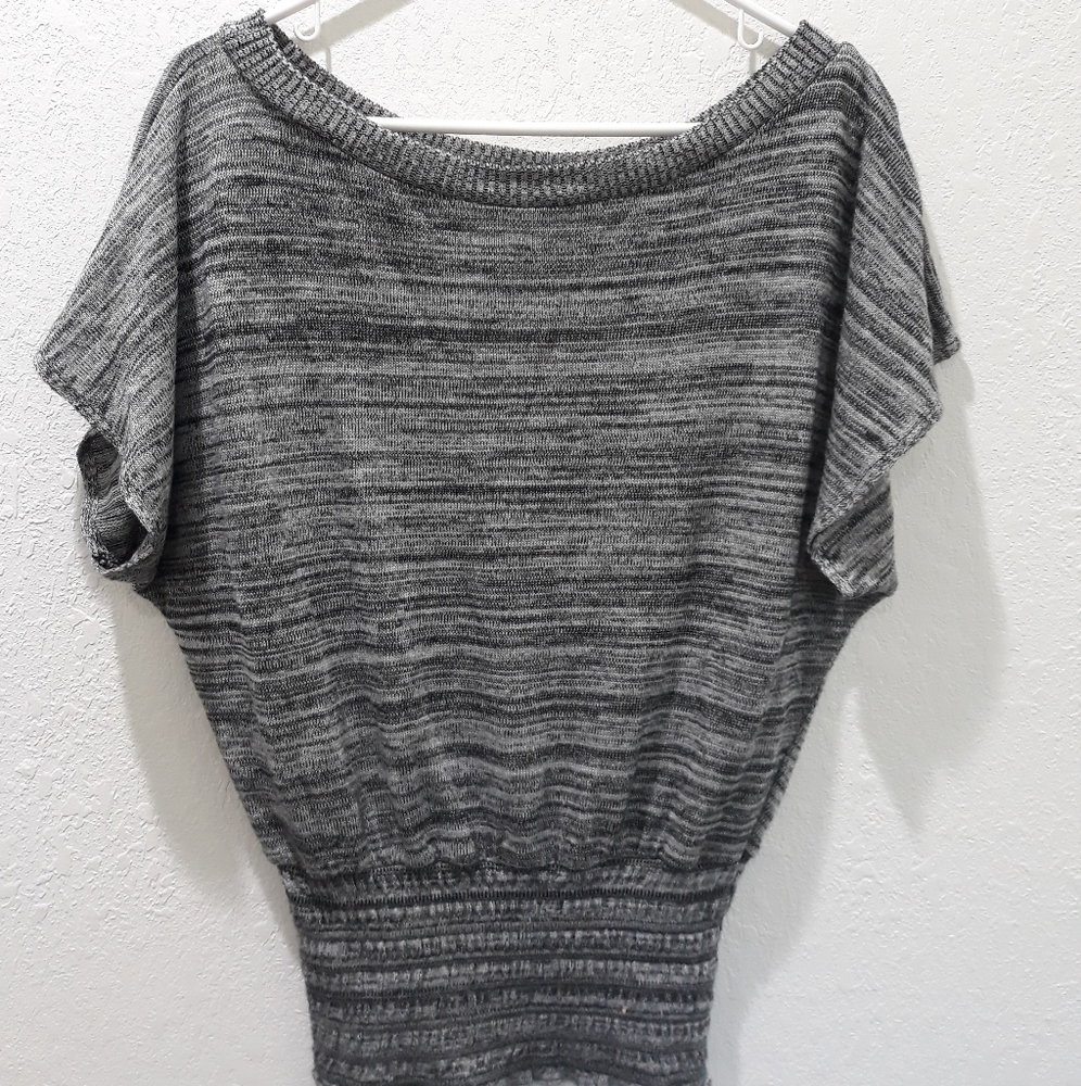 Becky soft grey women's dolman top size Large